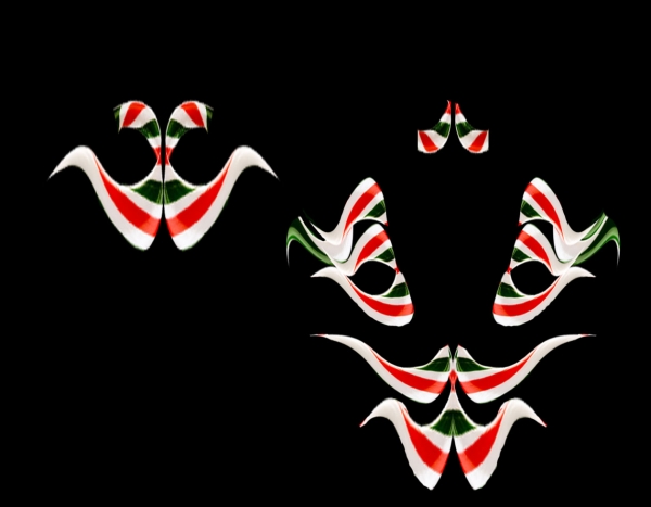 Creation of Candy Mask: Step 2